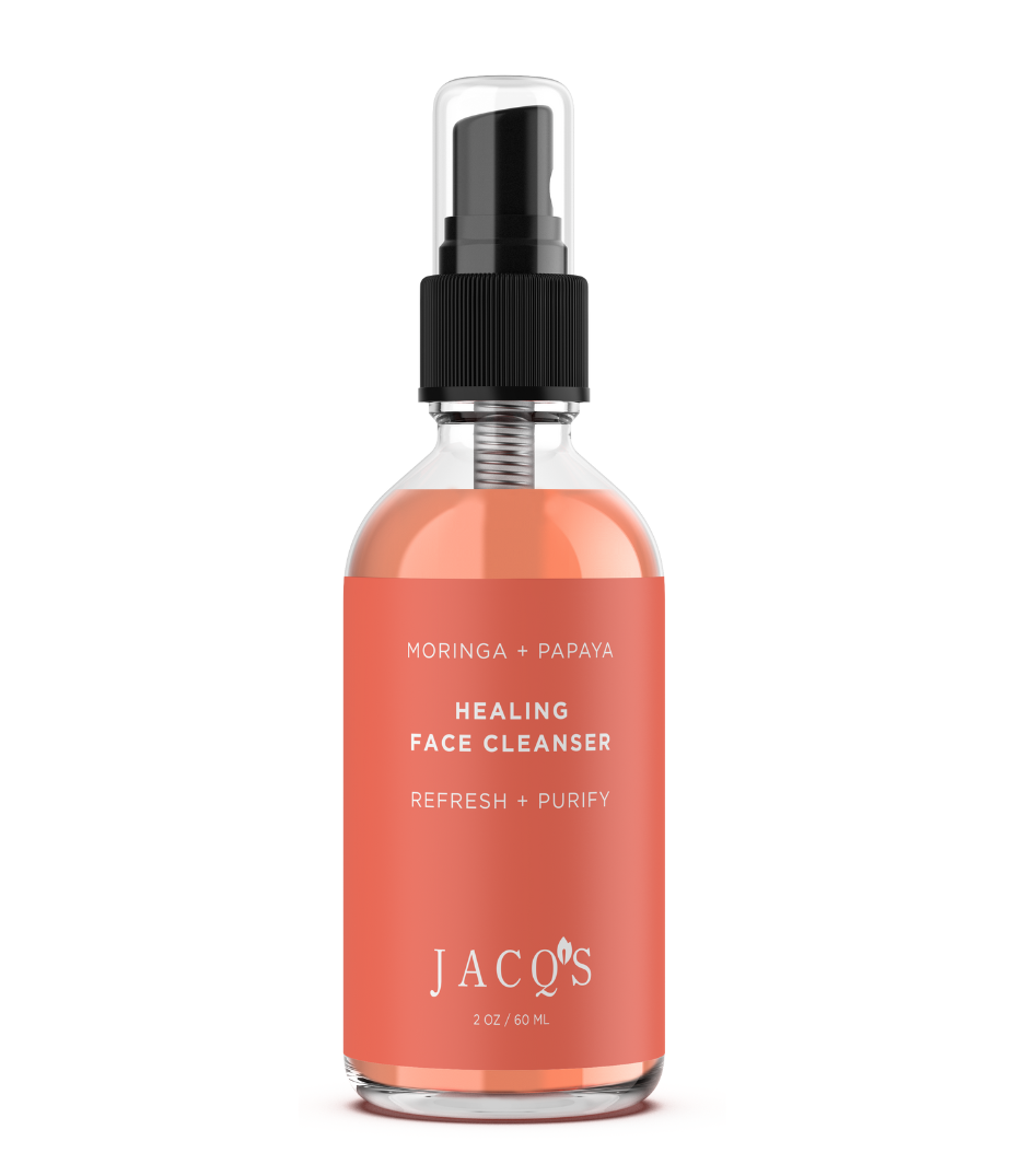 JACQ's Travel Size Organic Healing Face Cleanser