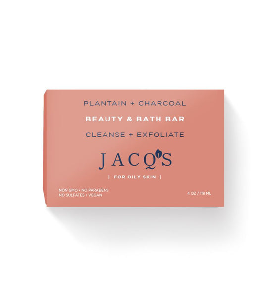 JACQ'S BEAUTY & BATH BAR FOR CLEANSING & EXFOLIATING