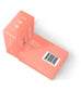 JACQ's label packaging, made in USA soap bars, pink packaging